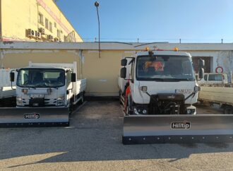 Nieve / ¿Dónde pueden recoger sal del Ayuntamiento de Alcalá los vecinos y comunidades de vecinos?