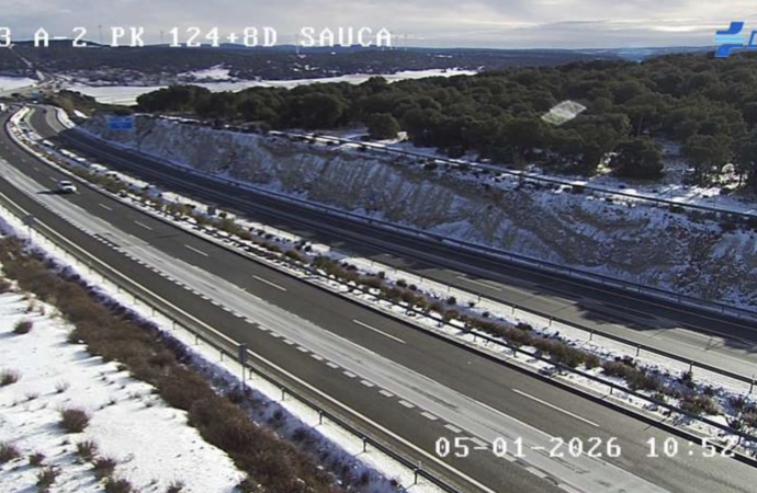 La nieve llega a Alcalá, Torrejón, Corredor del Henares y Guadalajara