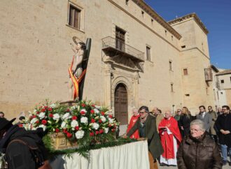 Pastrana celebró la festividad de San Sebastián con misa y procesión en honor al patrón de la villa