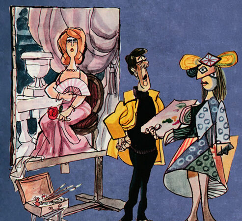 Nueva exposición en La Fábrica del Humor de Alcalá: ‘Picasso en la obra de Mingote’