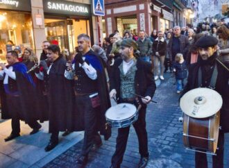 Dulzainas, botargas y bendiciones en Guadalajara por San Antón