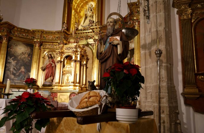 San Antón se celebró en Cogolludo reivindicando el papel esencial de agricultores y ganaderos en el futuro alimentario