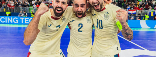 Fútbol Sala: el torrejonero, Mario Rivillos, campeón de Europa con la selección española