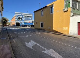 La remodelación de la calle Tuy de Alcalá refuerza la accesibilidad peatonal y seguridad vial