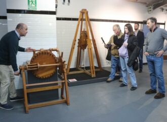 Exposición sobre Leonardo da Vinci en el Mercado de Abastos de Guadalajara (MEDARDE)