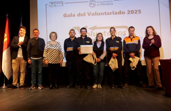Alovera reconoce a decenas de voluntarios locales en su gala anual