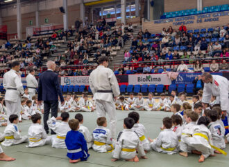 Cientos de chavales disfrutaron en Torrejón de una jornada “Club Pandy FamiJudo”