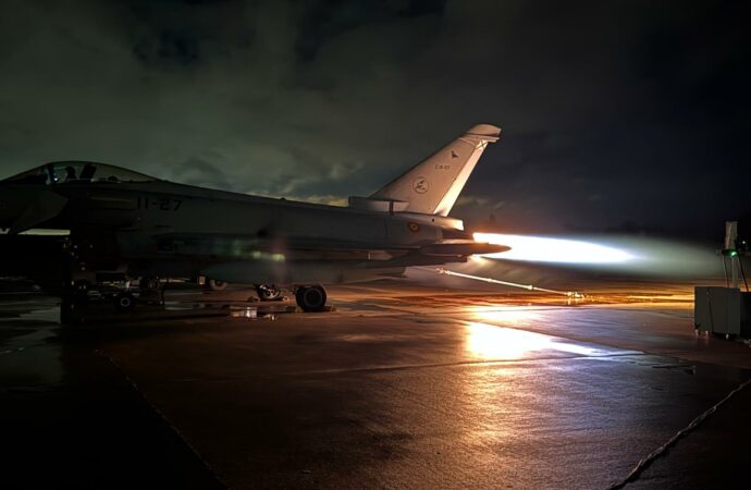Fin del misterio: el Ejército publica las pruebas nocturnas en un Eurofighter que causaban el intenso y constante ruido en Alcalá y Torrejón