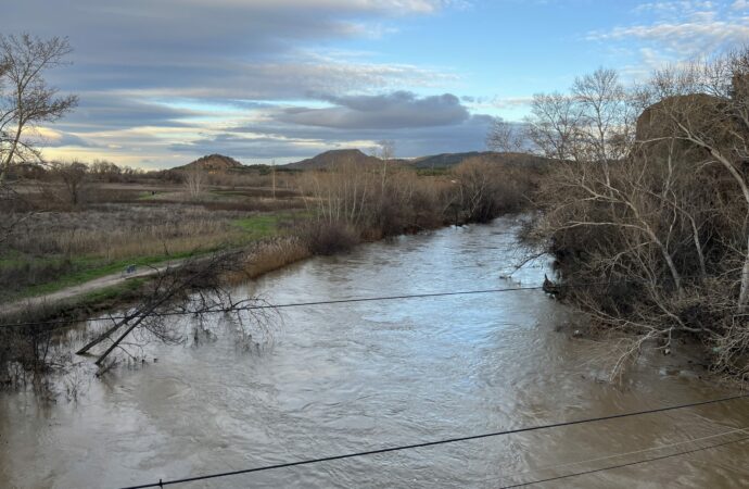 Vídeo / Drones de la Policía Local de Alcalá: así se ve el gran caudal del Río Henares desde el aire