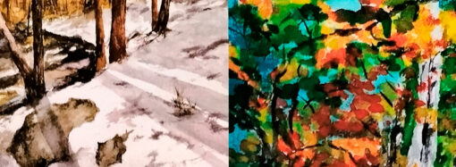 Exposición colectiva de pintura en Alcalá: Maribel Rodríguez, María Jesús Palencia y Carmen Ricón