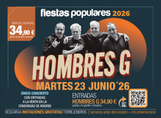 Hombres G llega este martes 23 a las Fiestas de Torrejón de Ardoz