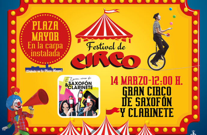 Continúan los espectáculos de circo todos los sábados en la Plaza Mayor de Torrejón