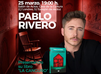 Pablo Rivero presenta su nuevo libro «La Canguro», este miércoles día 25 en Torrejón de Ardoz