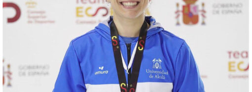 La torrejonera, Lucía Pérez, subcampeona de España universitaria de halterofilia en 63 kilos