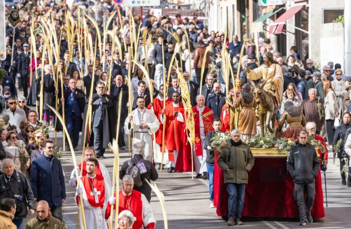 La Procesión de la Borriquilla inició la Semana Santa 2026 en Guadalajara