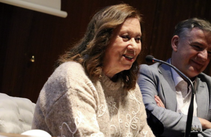 La historiadora alcalaína, María Jesús Vázquez Madruga, presentó su nuevo libro en el Palacio Arzobispal