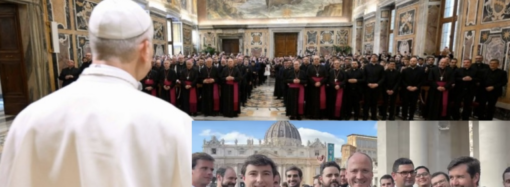 El Papa León XIV recibió a los seminaristas de Alcalá de Henares