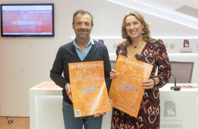 El Festival de Poesía Arriversos de Guadalajara se celebrará del 11 al 21 de marzo