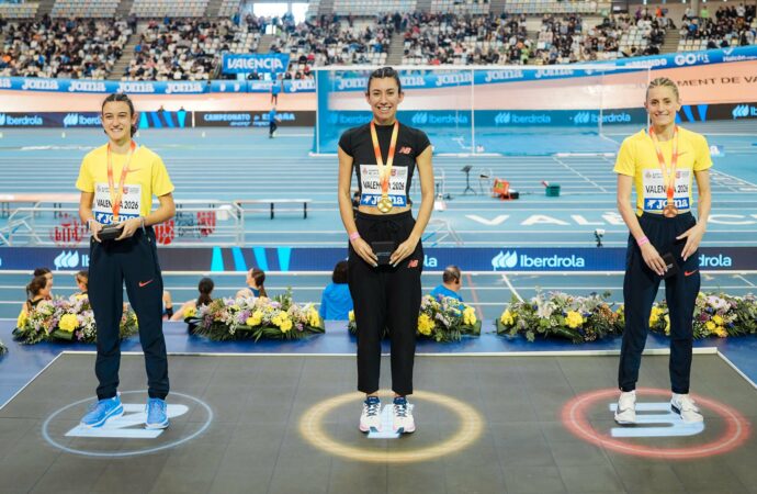 La alcalaína Rocío Arroyo se proclama campeona de España absoluta de 800 metros en Pista Cubierta