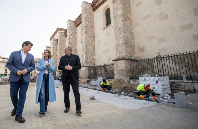 Las obras de la Plaza de los Santos Niños de Alcalá podrían estar finalizadas en octubre