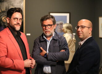 Inaugurada en Alcalá la exposición ‘El camino del arte’, con obras de Fran Atienza, en Santa María La Rica