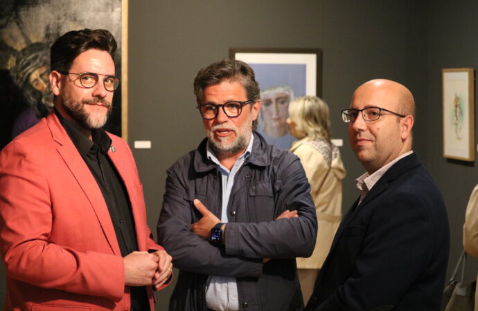 Inaugurada en Alcalá la exposición ‘El camino del arte’, con obras de Fran Atienza, en Santa María La Rica