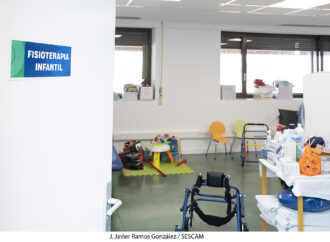 Nueva sala de fisioterapia con la que se amplía el servicio de Rehabilitación del Hospital Universitario de Guadalajara