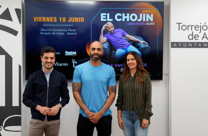 El Chojin: nuevo concierto confirmado de las Fiestas de Torrejón para el viernes 19 de junio