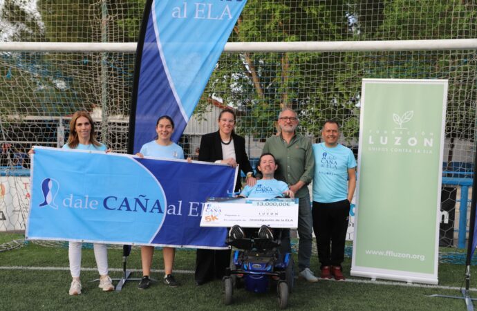 La Asociación “Dale Caña al ELA” impulsa la investigación de la ELA con una donación de 13.000€ a la Fundación Luzón