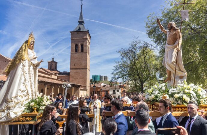 La emotiva Procesión de Resurrección culminó la Semana Santa de Guadalajara 2026