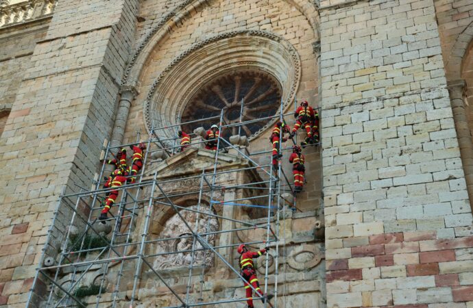 La Unidad Militar de Emergencias (UME) celebró en Sigüenza sus jornadas «BIC 2026» en defensa del patrimonio