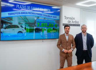 A la venta plazas de aparcamiento municipales para coches en Torrejón desde 7.511,92 euros