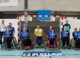 Fin de semana lleno de objetivos para el CD Iplacea Balonmano en la modalidad «Silla de ruedas»