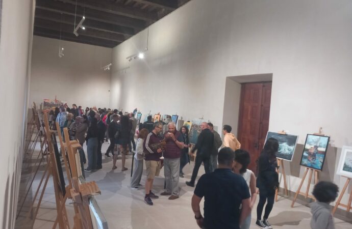 Cogolludo une pintura y danzas renacentistas en el Palacio de los Duques de Medinaceli