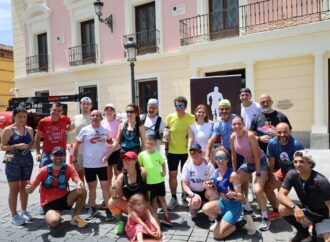 El reto solidario ‘Romper el Silencio’ de Jaime Rodríguez, cuyo objetivo es visibilizar la prevención del suicidio, llegó a Alcalá de Henares