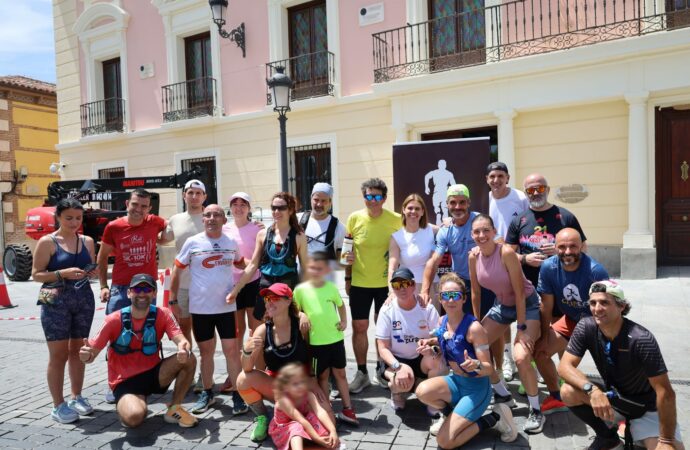 El reto solidario ‘Romper el Silencio’ de Jaime Rodríguez, cuyo objetivo es visibilizar la prevención del suicidio, llegó a Alcalá de Henares