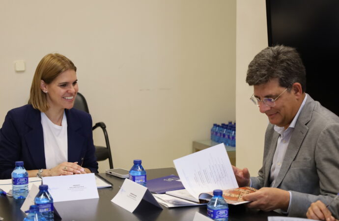 Reunión del Consorcio Alcalá de Henares Patrimonio de la Humanidad bajo la presidencia de Judith Piquet
