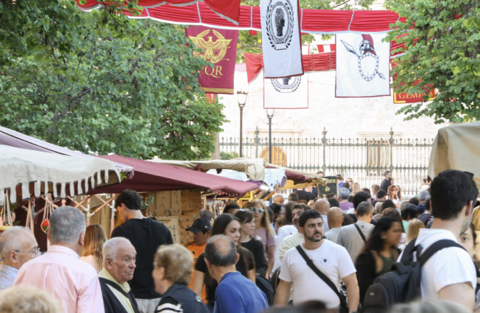 El Campamento de Complutum Renacida y el Antiquarium protagonizaron una edición pasada por agua