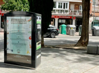 Nuevo minipunto limpio en Alcalá junto al Colegio Cervantes y el parque Salvador de Madariaga