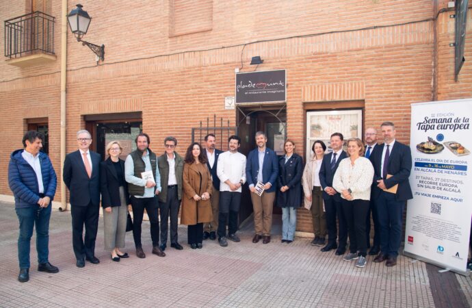 Alcalá celebró el Día de Europa con la Semana de la Tapa Europea en la que participan 26 restaurantes