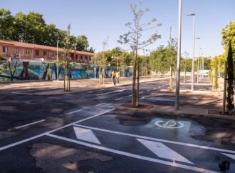 Nuevo aparcamiento público y gratuito con 75 plazas en la calle Luis Vives de Alcalá de Henares