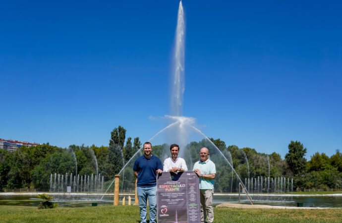 Vuelve la Fuente de Parque Europa en Torrejón los viernes, sábados y domingos hasta el 27 de septiembre