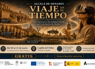 Del 18 al 21 de junio llega gratis «Alcalá de Henares: Viaje en el Tiempo», una experiencia inmersiva de realidad virtual