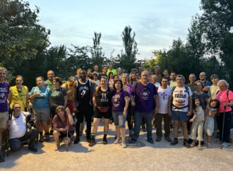 Un centenar de personas participaron en la Gran Marcha Nocturna por el Anillo Verde de Alcalá