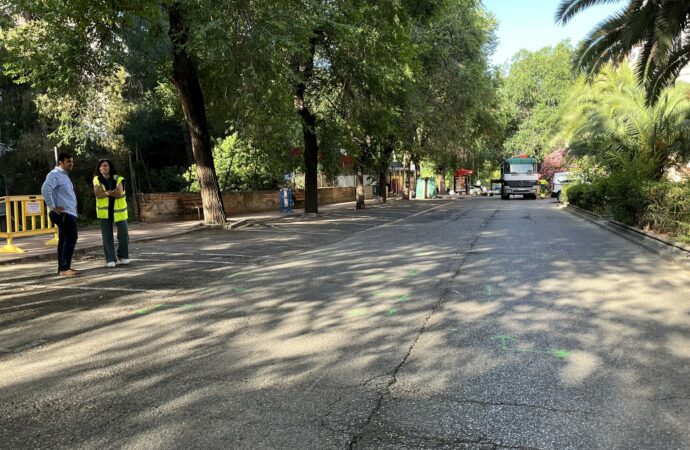 El Ayuntamiento de Alcalá impulsa un plan de mejora de diversas actuaciones de mantenimiento en aceras y calzadas