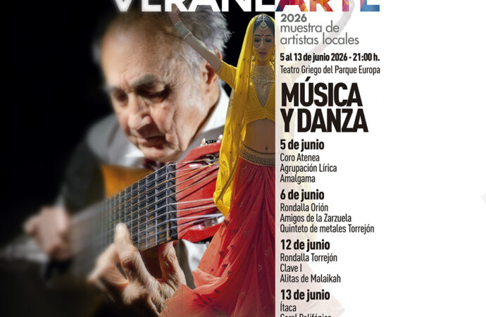 Este sábado, 13 de junio, música bajo las estrellas con VeraneARTE 2026 en Parque Europa