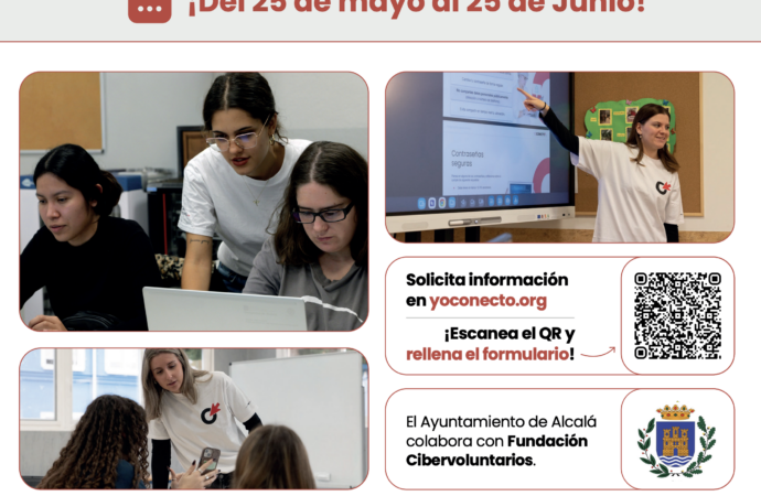 El programa “YoConecto” ofrece cursos gratuitos en junio en Alcalá