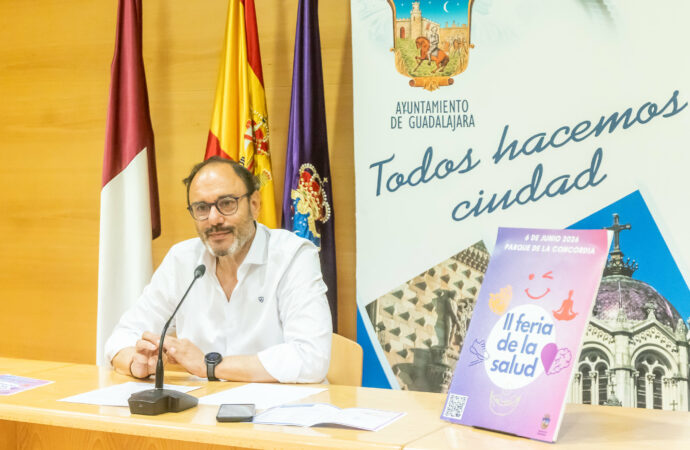 Guadalajara celebrará la II Feria de la Salud el próximo 6 de junio en el Parque de la Concordia