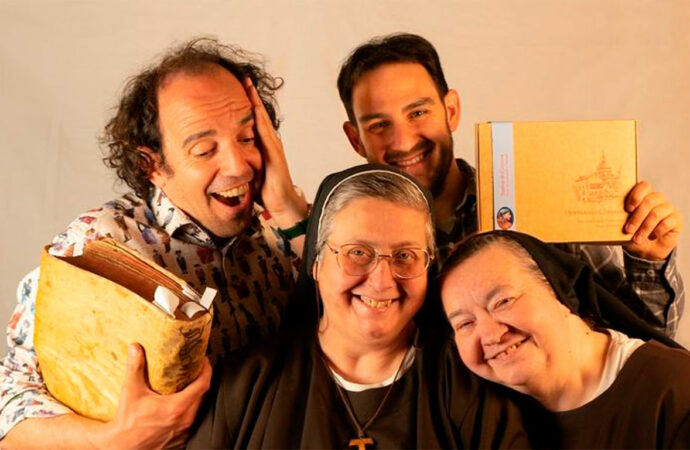 Este domingo 14 se estrena en Alcalá «Sisters and Brothers», un videopodcast con las hermanas clarisas y los hermanos Quijada