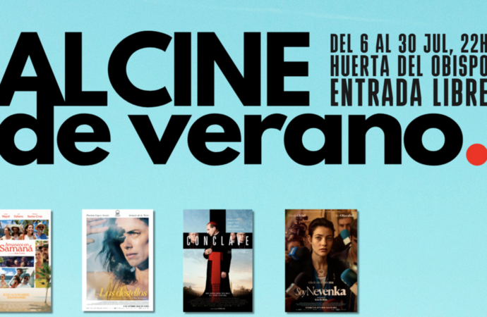 Continú ALCINE de Verano, que acoge la Huerta del Obispo de Alcalá hasta el 30 de julio